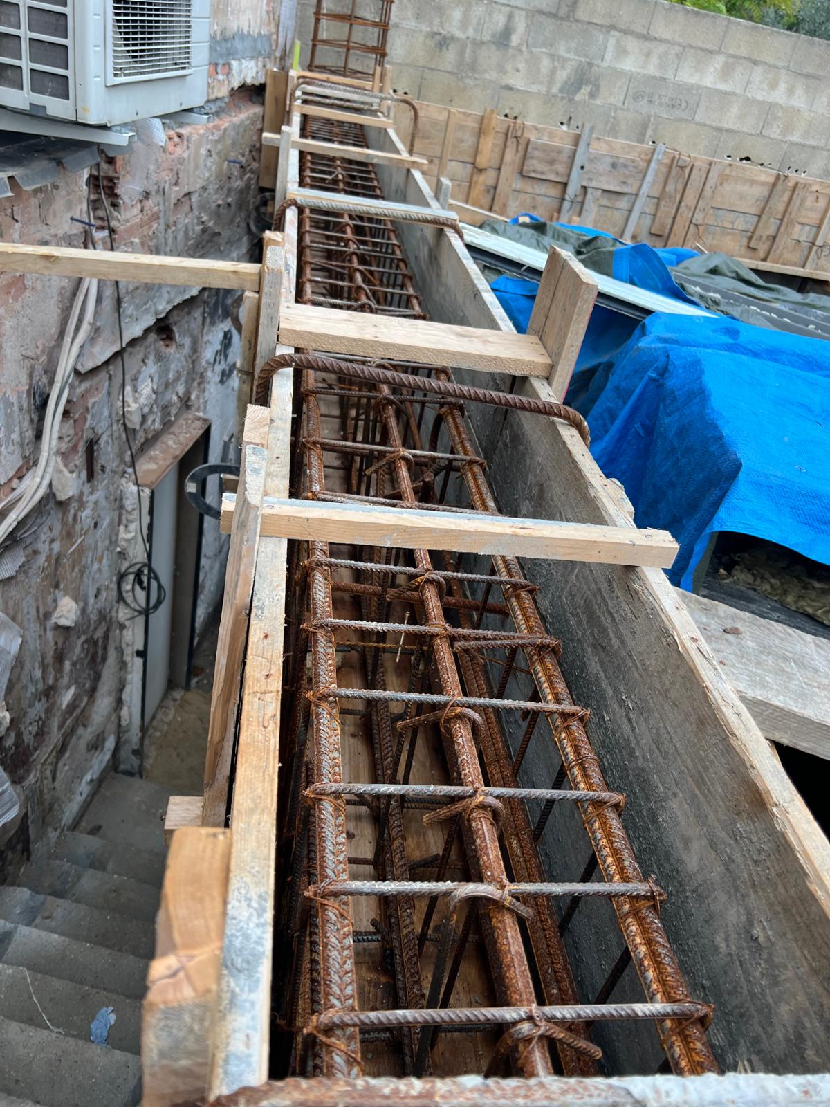 Ferraillage longrine béton armé